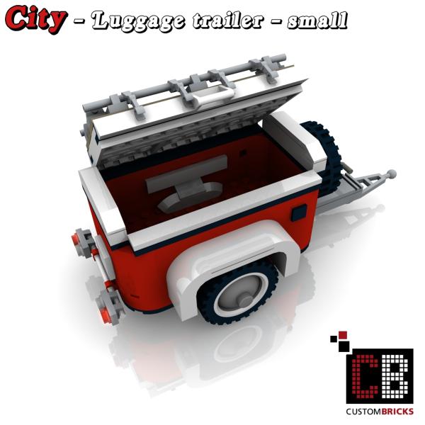 Custom T1 Luggage Trailer - Small Edition