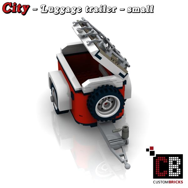 Custom T1 Luggage Trailer - Small Edition