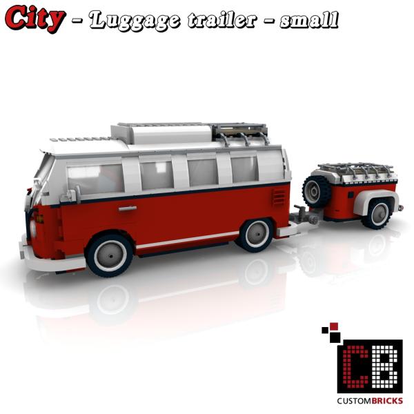 Custom T1 Luggage Trailer - Small Edition