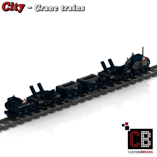Custom Zug, Kran und Waggon Bauanleitung