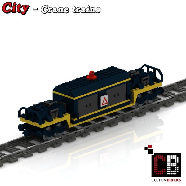Custom Zug, Kran und Waggon Bauanleitung