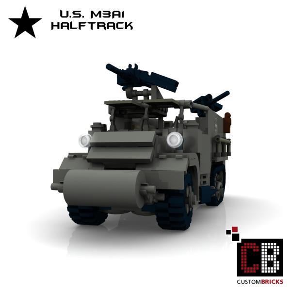 Custom WW2 U.S. M3A1 - Halftrack