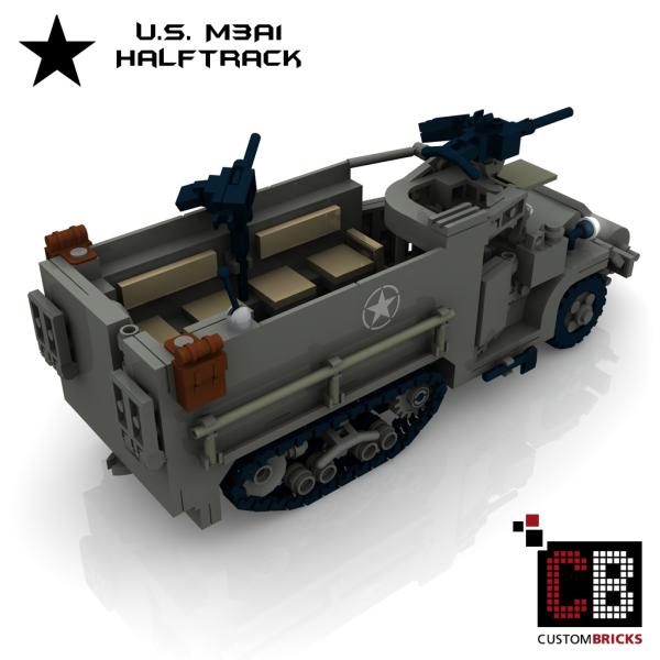 Custom WW2 U.S. M3A1 - Halftrack