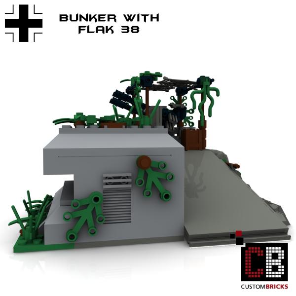 Custom WW2 Bunker - Flak 38