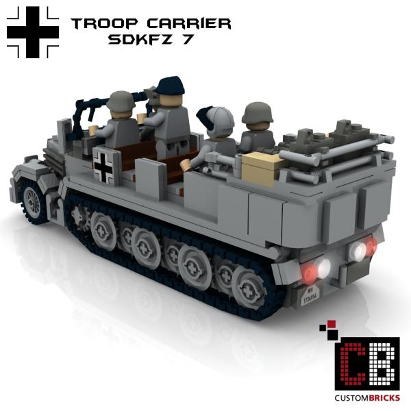 Custom WW2 SdKfz 7 - Truppentransporter