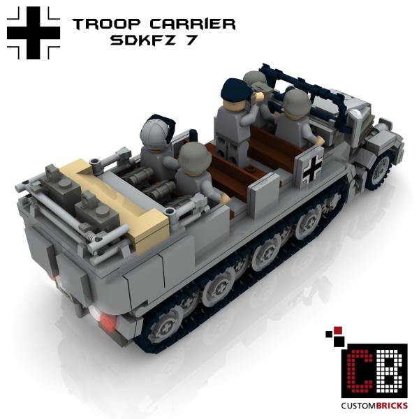 Custom WW2 SdKfz 7 - Truppentransporter