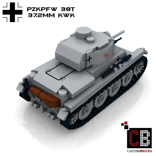 Custom WW2 Panzerkampfwagen 38T
