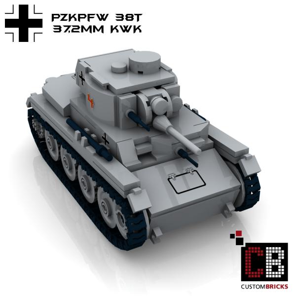 Custom WW2 Panzerkampfwagen 38T