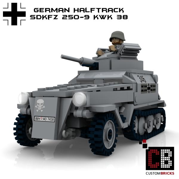 Custom WW2 SdKfz 250-9 with 20mm KwK - New Version