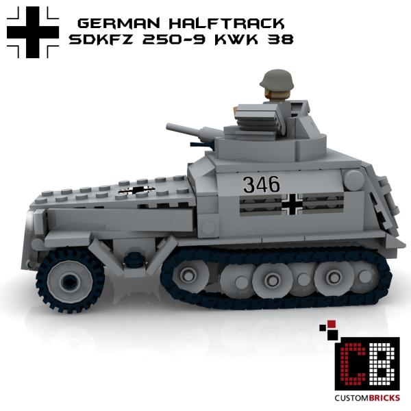 Custom WW2 SdKfz 250-9 with 20mm KwK - New Version