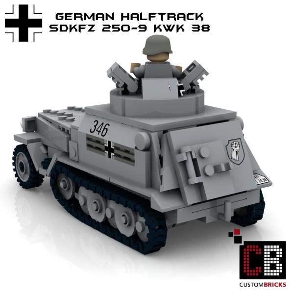 Custom WW2 SdKfz 250-9 with 20mm KwK - New Version