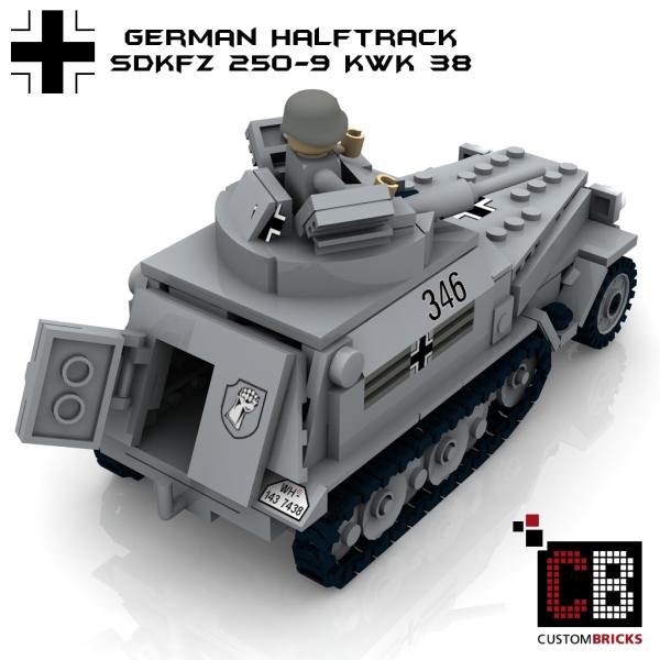 Custom WW2 SdKfz 250-9 with 20mm KwK - New Version