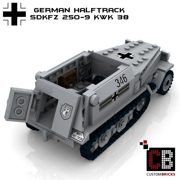 Custom WW2 SdKfz 250-9 with 20mm KwK - New Version