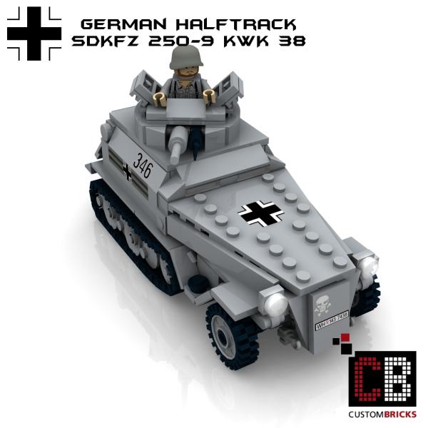 Custom WW2 SdKfz 250-9 with 20mm KwK - New Version