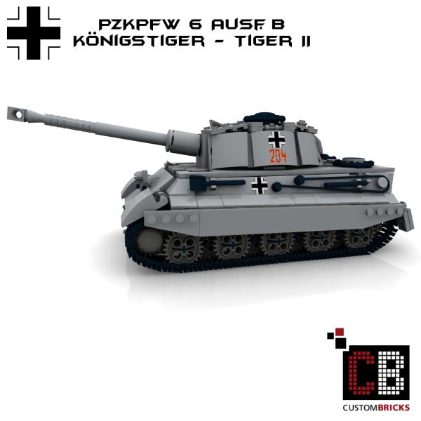 Custom WW2 Tank PzKpfw VI Ausf. B Königstiger