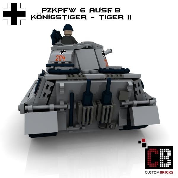 Custom WW2 Tank PzKpfw VI Ausf. B Königstiger