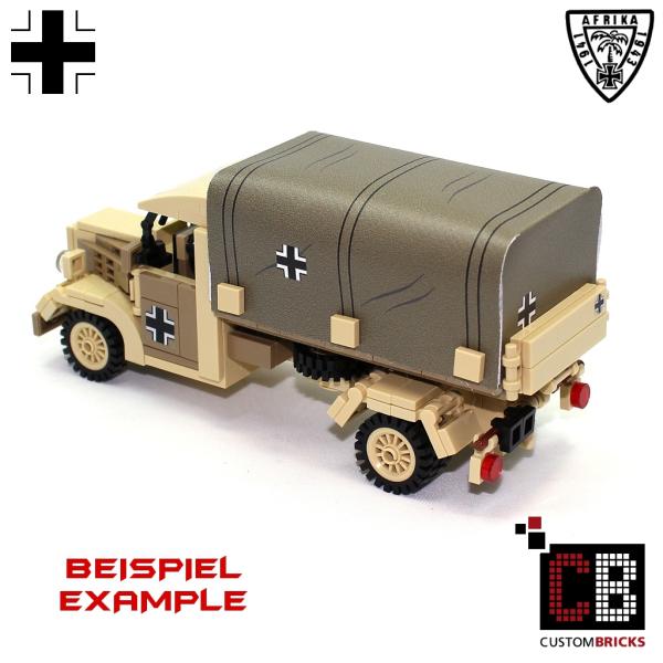 Custom WW2 Plane dark Tan mit Hoheitszeichen