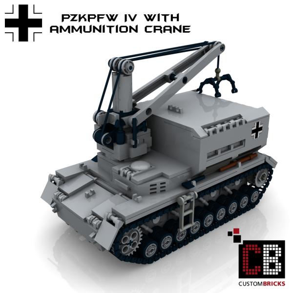 Custom WW2 Tank 4 ammunition crane