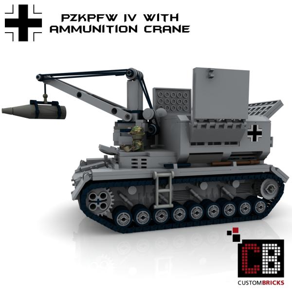 Custom WW2 Tank 4 ammunition crane