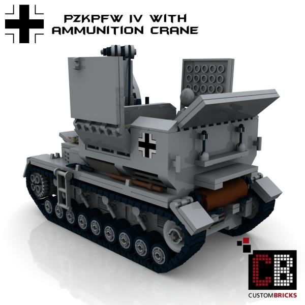 Custom WW2 Tank 4 ammunition crane
