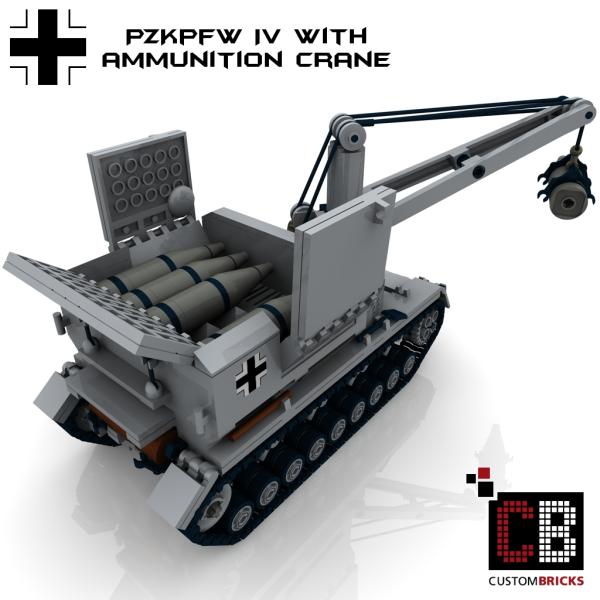 Custom WW2 Tank 4 ammunition crane