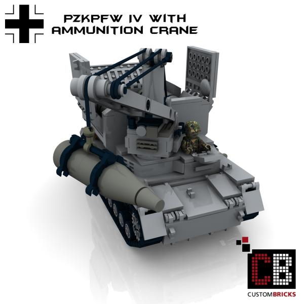 Custom WW2 Tank 4 ammunition crane