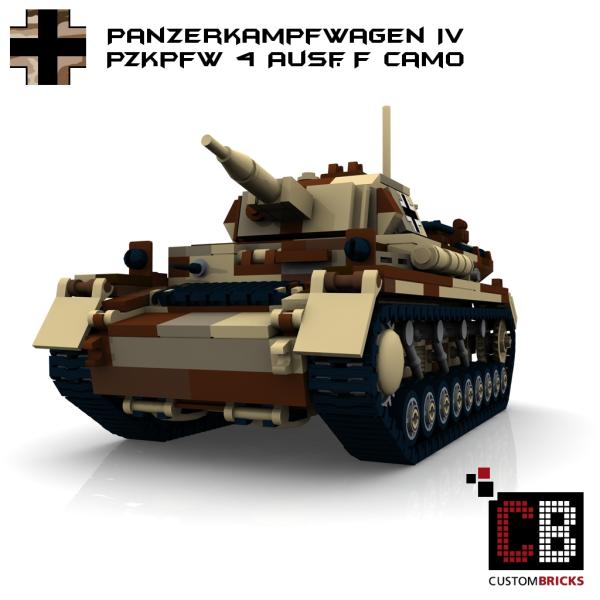 Custom WW2 Tank CAMO PzKpfw IV Panzerkampfwagen 4