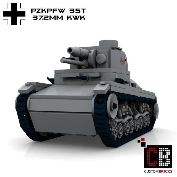 Custom WW2 Panzerkampfwagen 35T
