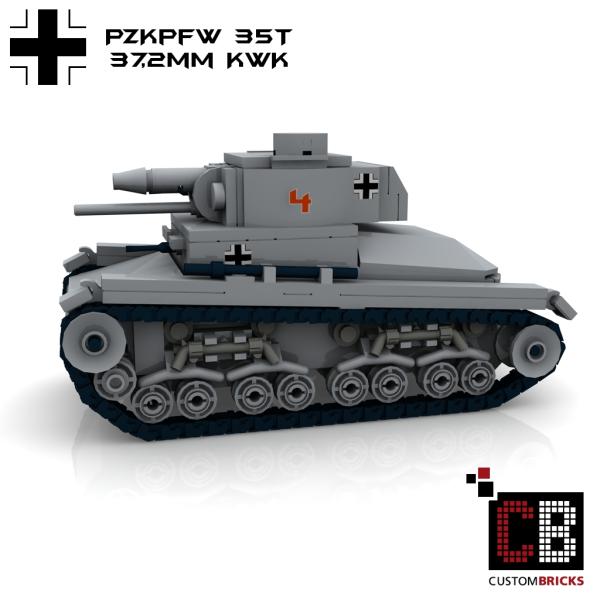 Custom WW2 Panzerkampfwagen 35T