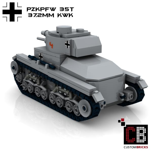 Custom WW2 Panzerkampfwagen 35T