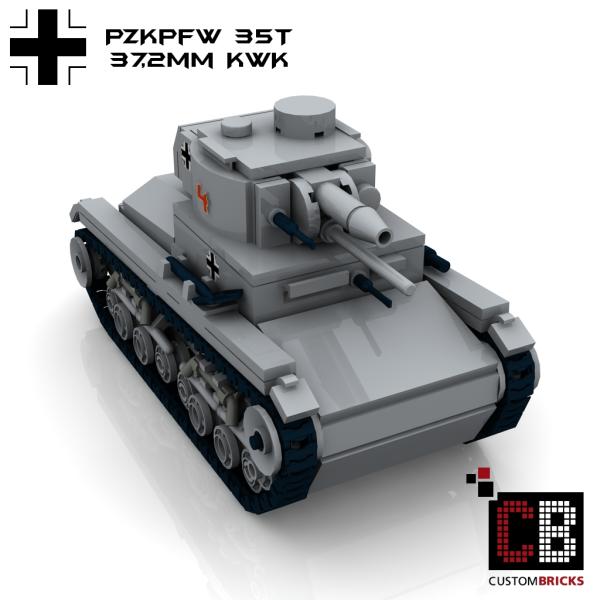 Custom WW2 Panzerkampfwagen 35T