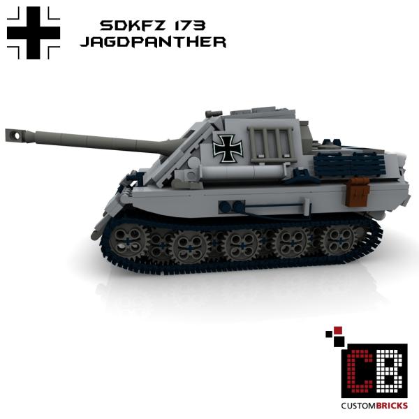 Custom WW2 Panzer SdKfz 173 Jagdpanther