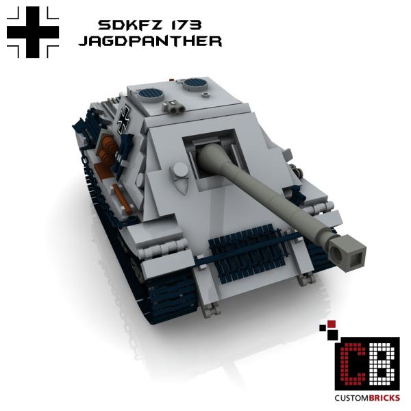 Custom WW2 Panzer SdKfz 173 Jagdpanther