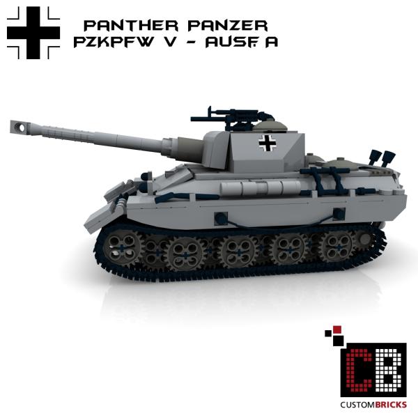 Custom WW2 Tank PzKpfw V Panther