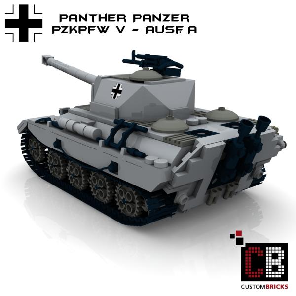 Custom WW2 Tank PzKpfw V Panther