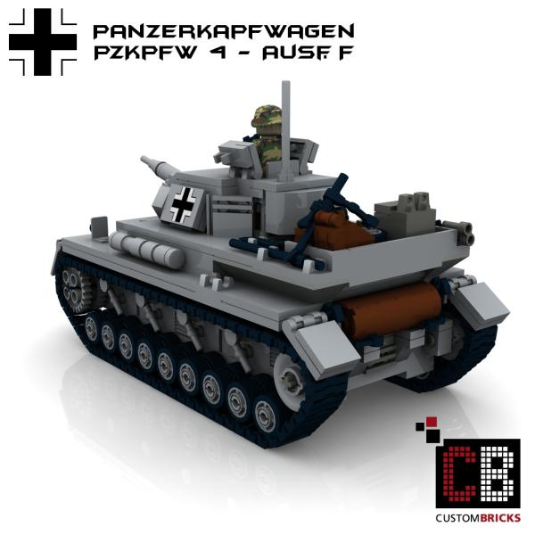Custom WW2 Tank PzKpfw IV Panzerkampfwagen 4