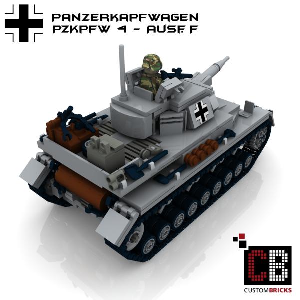Custom WW2 Tank PzKpfw IV Panzerkampfwagen 4
