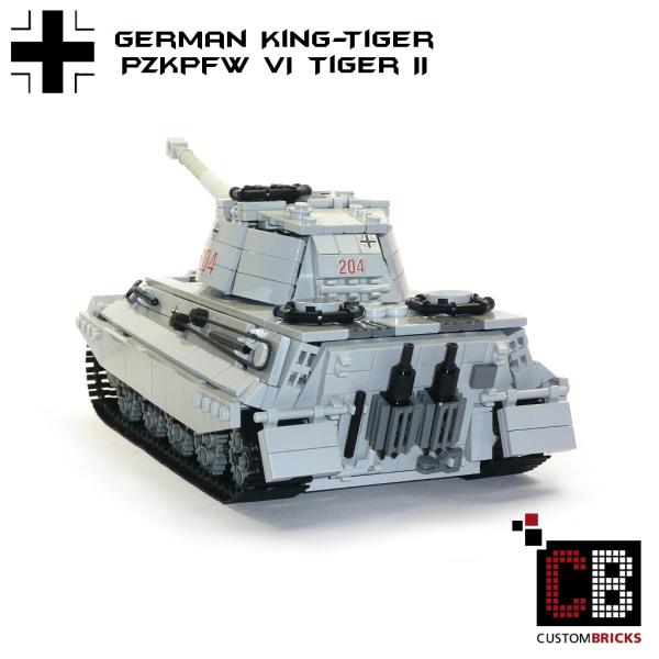 Lego king tiger tank sales