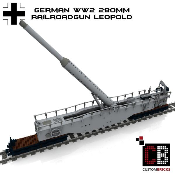 Custom WW2 german Railgun Leopold