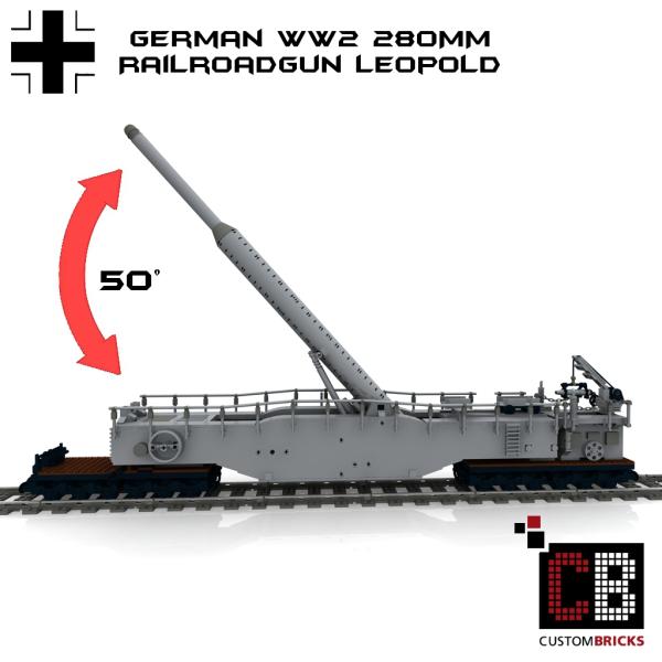 Custom WW2 german Railgun Leopold