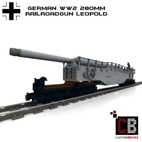 Custom WW2 german Railgun Leopold
