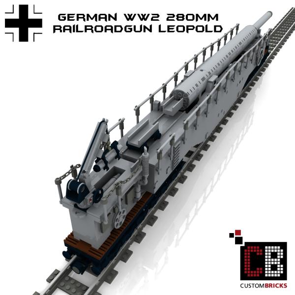 Custom WW2 german Railgun Leopold