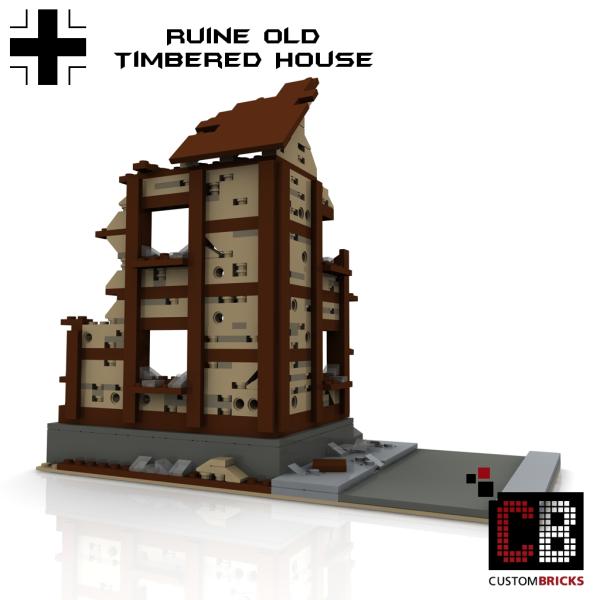 Custom WW2 Ruine - Fachwerkhaus