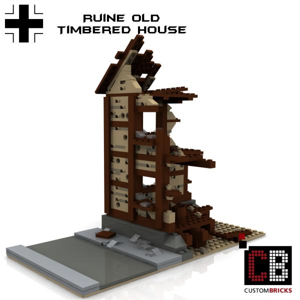 Custom WW2 Ruine - Fachwerkhaus