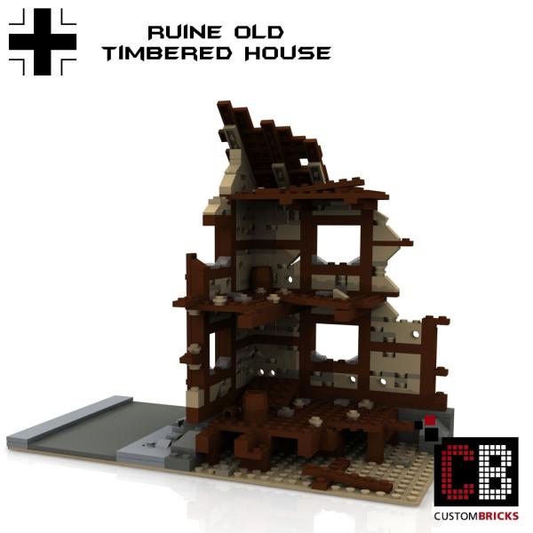 Custom WW2 Ruine - Fachwerkhaus