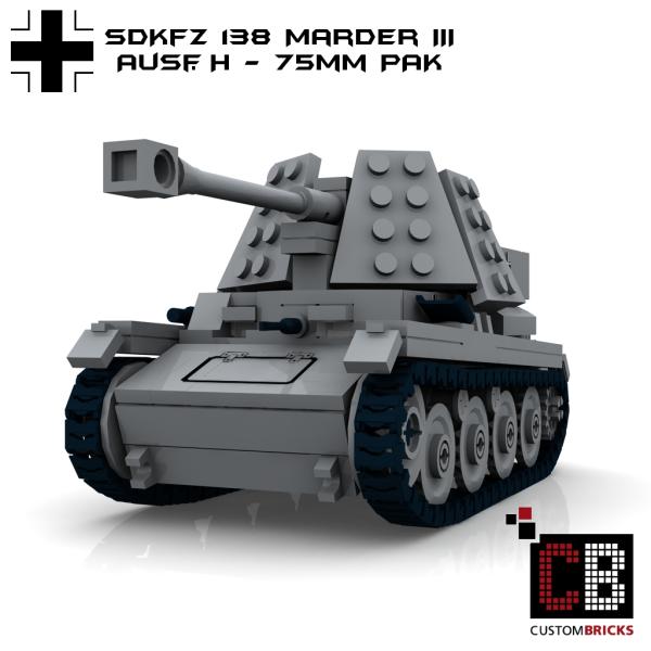 Custom WW2 SdKfz 138 - Tank Marder 3