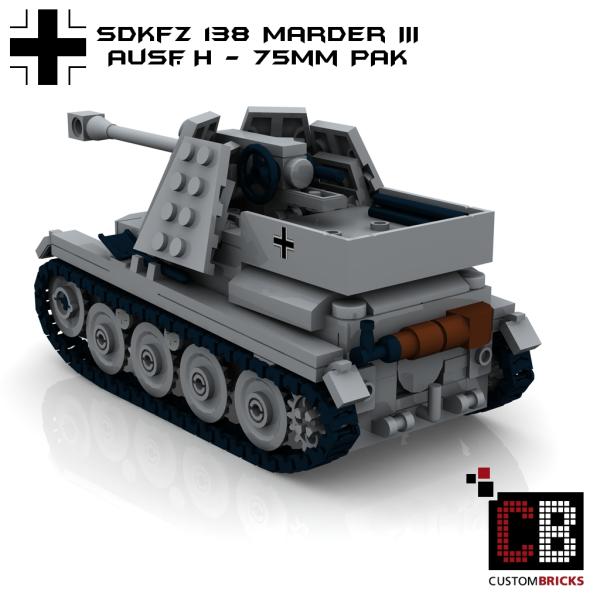 Custom WW2 SdKfz 138 - Tank Marder 3
