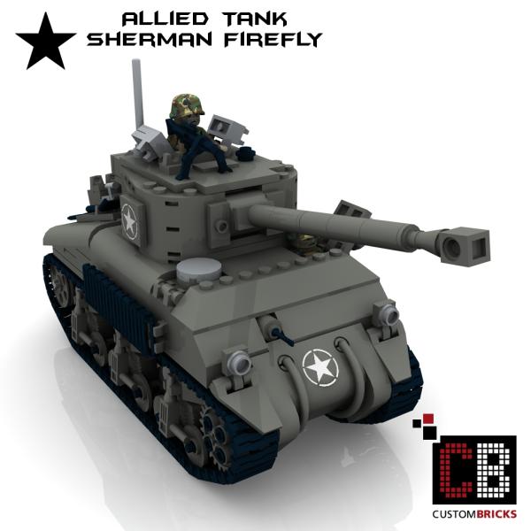 Custom WW2 Sherman Firefly Tank