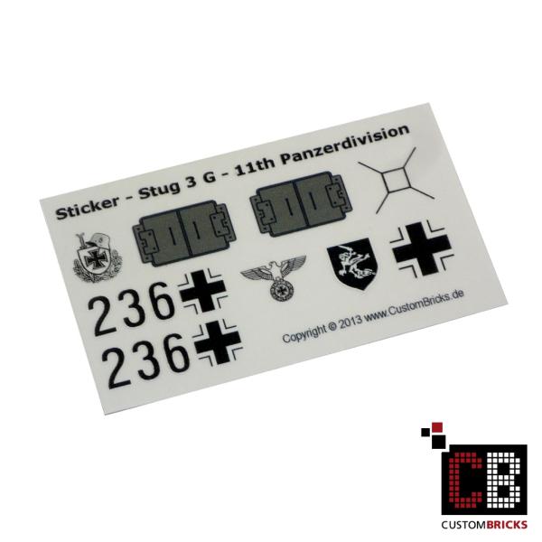 Custom Sticker Panzer Stug 3 Ausf. G