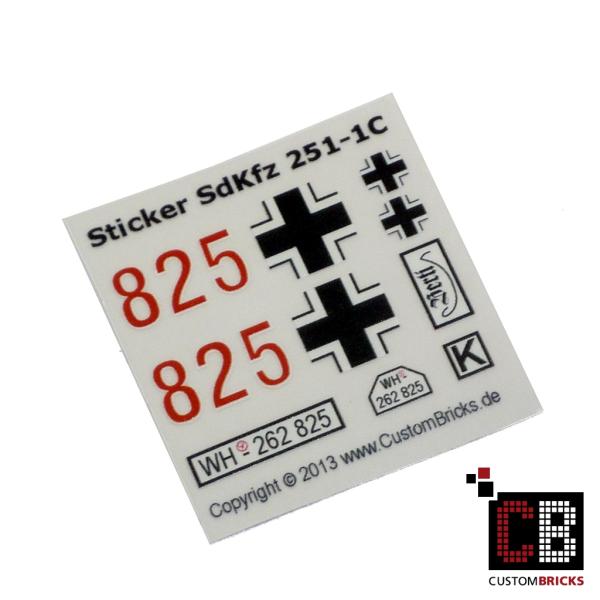 Custom Sticker SdKfz 251-1 Ausf.C